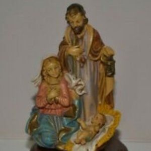 Nativity Music Box "silent Night"